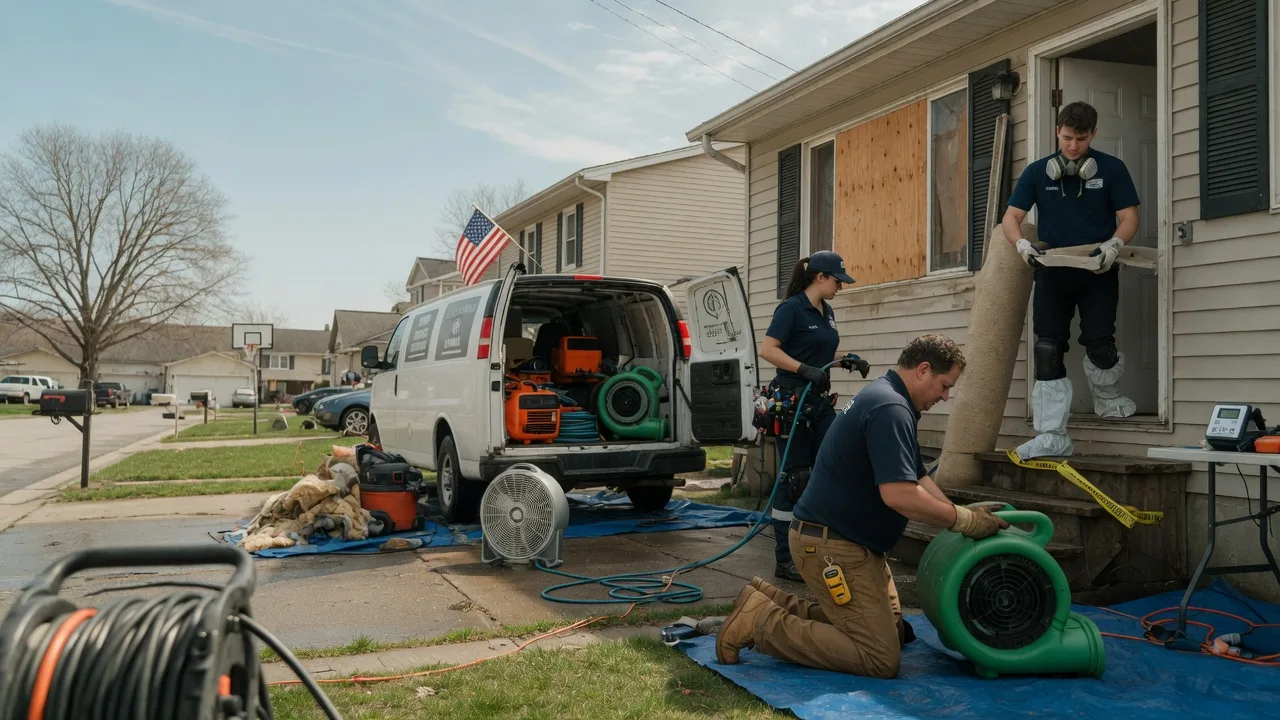 Water Damage Restoration in Lehigh, KS near me